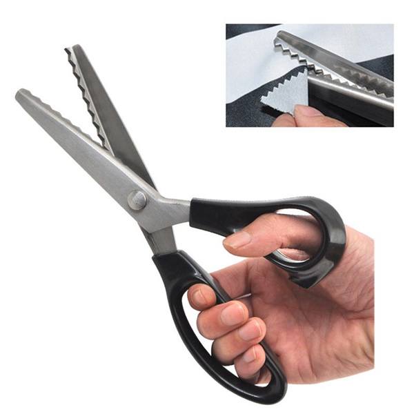 Pinking Shears Scissors Sewing Craft Upholstery Tailor Zig Zag Tool - photo 7